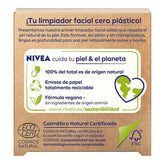 Gel nettoyant visage Naturally Clean Nivea 94491 Solide Exfoliant Charbon actif 75 g